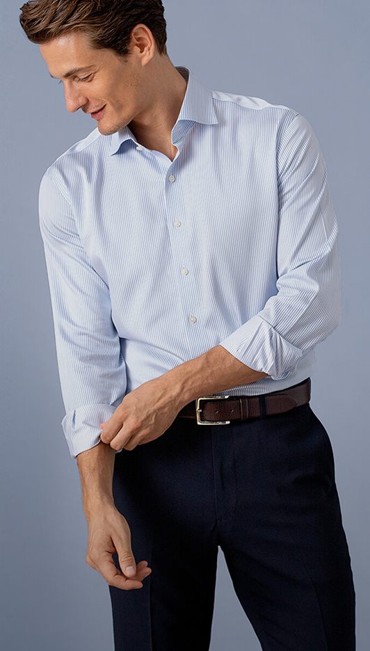 Silk Blend Evening Shirt