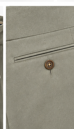Milano Trouser- Muted Olive thumbnail 4