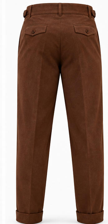 Milano Trouser- Mocha Brown thumbnail 4