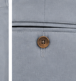 Milano Trouser- Slate Blue thumbnail 8